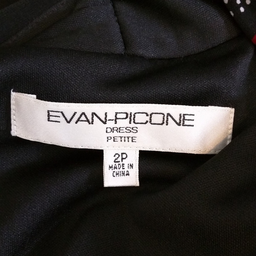 Evan-Picone Halter dress size 2P - Picture 2 of 3
